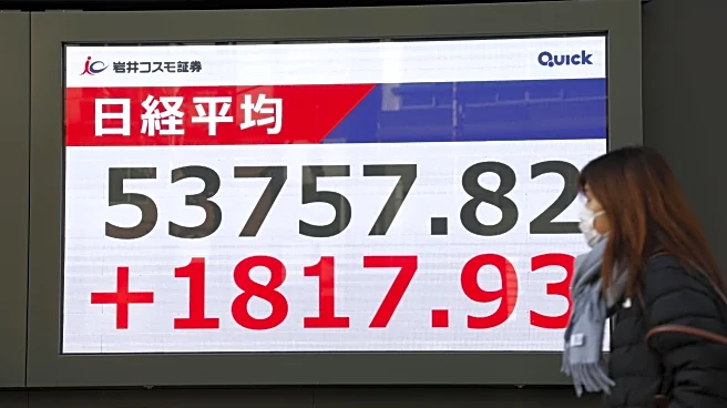 World shares are mixed and Tokyo hits a record, tracking fresh highs on Wall Street