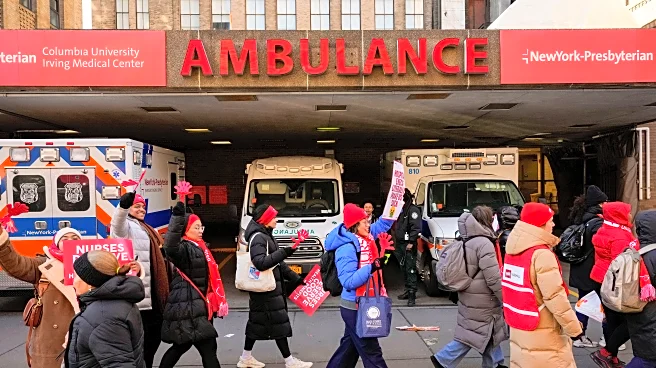 NYC nurses strike enters second day as hospitals move to fill labor gaps