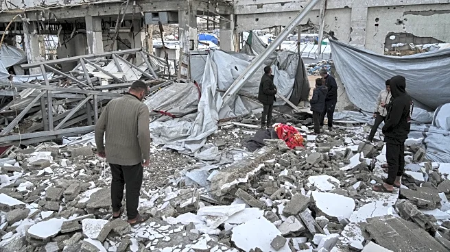 Gaza's living conditions worsen as strong winds and hypothermia kill 5