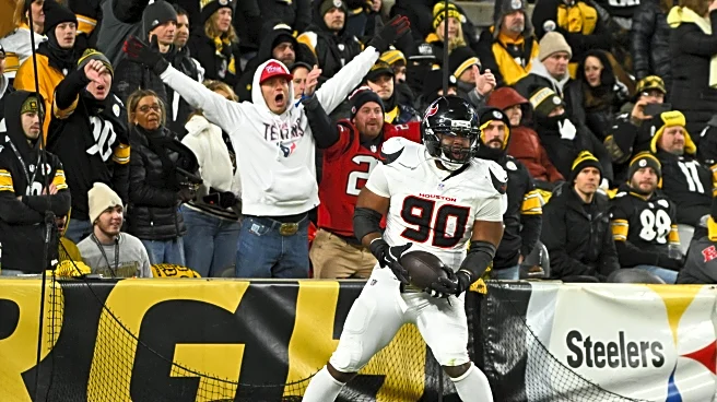 Texans secure first road playoff win with suffocating defensive performance