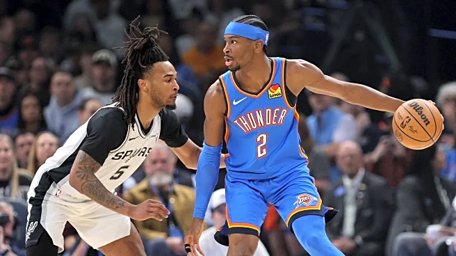 Gilgeous-Alexander scores 34 as Thunder top Spurs for first time in four meetings this season