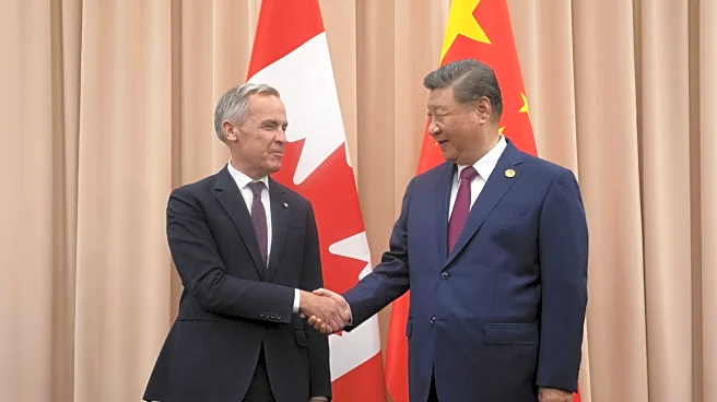 Canadian Prime Minister Mark Carney arrives in Beijing for landmark 4-day visit to China