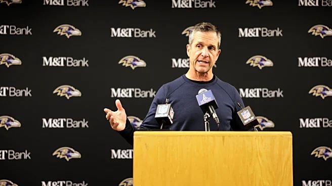 John Harbaugh interviews in person for the Giants' coaching vacancy, AP source says
