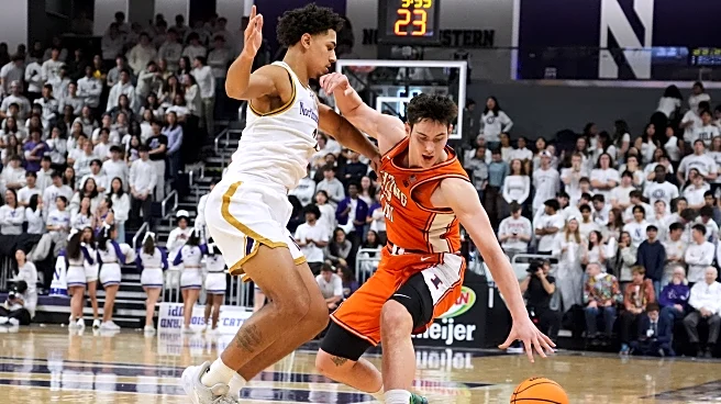 Wagler stars as No. 13 Illinois beats Northwestern 79-68 for 6th straight win