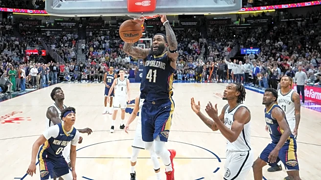 Murphy's 34 points and Bey's clutch play push the Pelicans past the Nets, 116-113