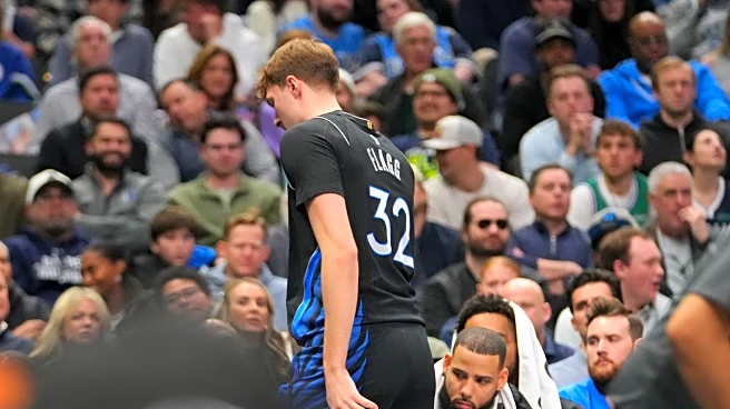 Cooper Flagg sprains an ankle and is ruled out after halftime as Mavs lose to Nuggets