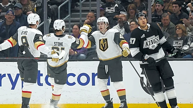 Stone scores in OT, Eichel had 3 assists in Golden Knights' 3-2 win over Kings
