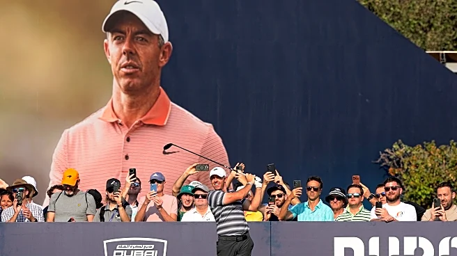 McIlroy leads by one stroke after first round at Dubai Invitational