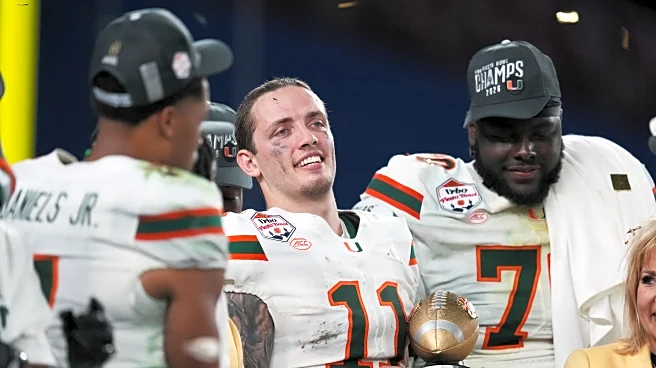 Carson Beck's college career set to end when Miami faces Indiana in College Football Playoff finale