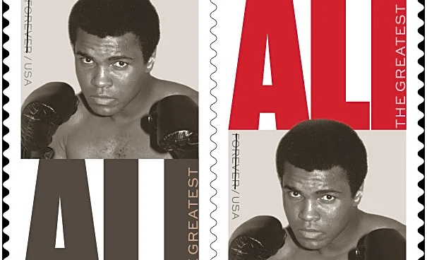 Postal Service unveils new Muhammad Ali stamp in champ's hometown