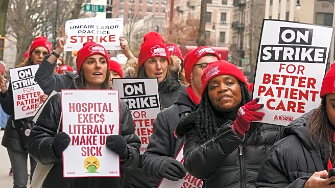 NYC nurses on strike resume negotiations with hospitals on 4th day