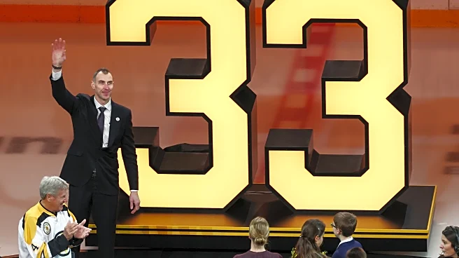 Boston Bruins retire Zdeno Chara's No. 33, honoring the giant defenseman who led 2011 Cup victory