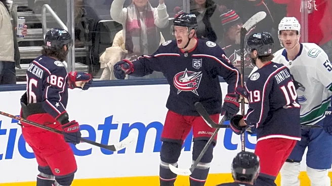 Blue Jackets beat skidding Canucks 4-1 behind Marchenko and Johnson