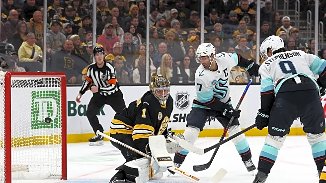 After retiring Zdeno Chara's No. 33, Bruins get off to quick start and beat Kraken 4-2