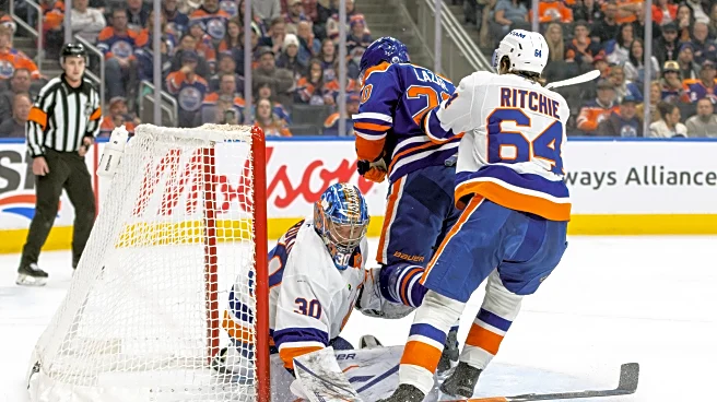 Sorokin's NHL-leading fifth shutout and Duclair's late goal lift Islanders over Oilers 1-0