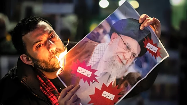 She set a photo afire, lit a cigarette — and became a symbol of resistance for Iran protesters