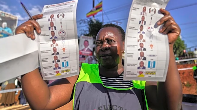 Uganda's president leads in tense election marred by internet shutdown and voting interference