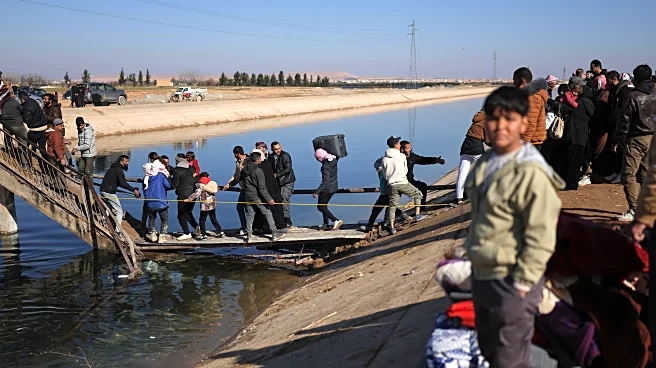 Hundreds flee to government-held areas in north Syria ahead of possible offensive