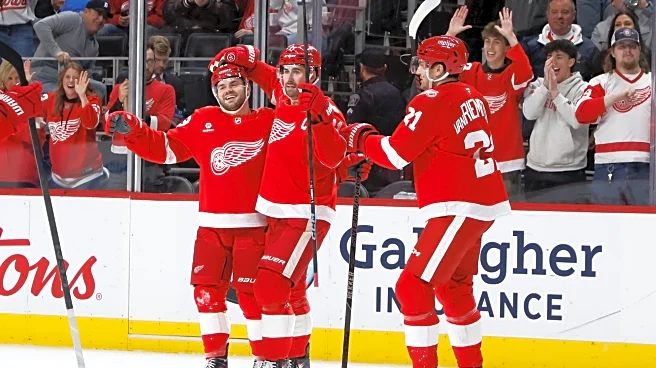 Larkin's tiebreaking goal in 3rd period sends Red Wings to 4-2 win over Sharks