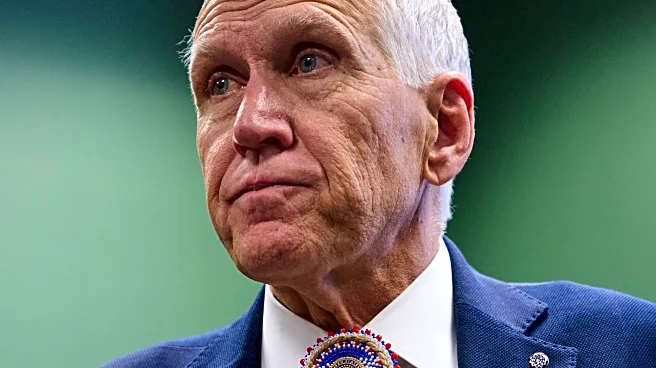 Sen. Thom Tillis takes on the White House, but not Trump