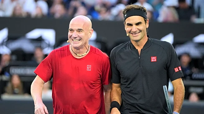 Roger Federer steals the show at Australian Open's first formal opening ceremony