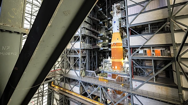 NASA's new moon rocket heads to the pad ahead of astronaut launch as early as February
