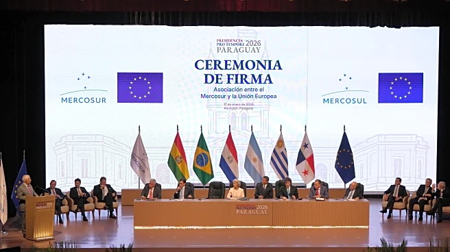 European Union and Mercosur bloc of South American nations sign landmark free trade agreement