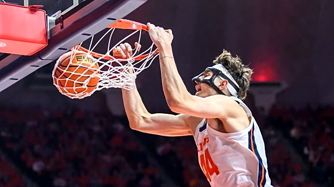 Zvonimir Ivisic scores 18 points and Keaton Wagler adds 17 as No. 13 Illinois beats Minnesota 77-67