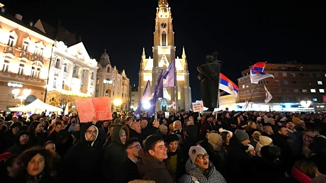 Thousands rally in Serbia as students vow to continue fight against corruption