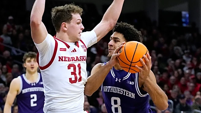 No. 8 Nebraska stays unbeaten with a dominant 77-58 win over Northwestern