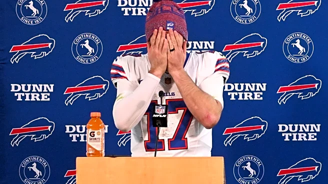 Josh Allen wipes away tears and takes the blame after his 4 turnovers lead to another playoff loss