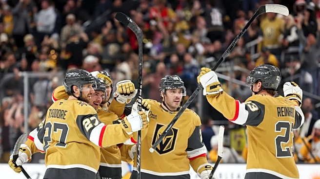 Golden Knights rout Predators 7-2 for their 7th straight victory