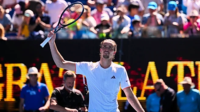 Zverev overcomes sluggish start to win Australian Open first-round match