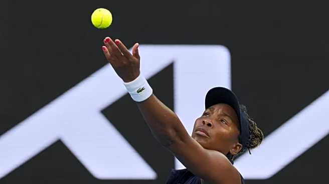 At 45, Venus Williams sets record at Australian Open but falls in the 1st round