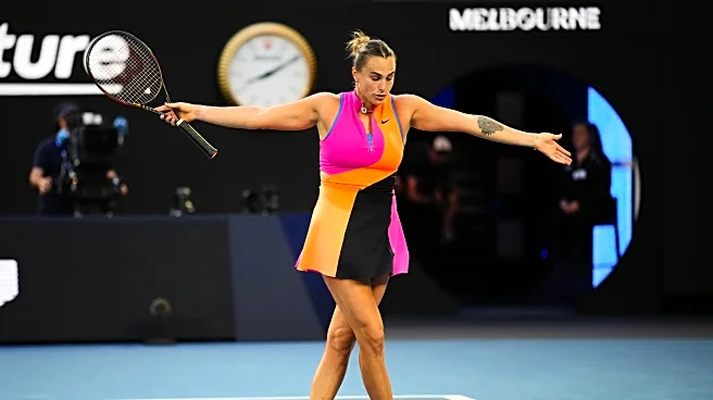 Top-ranked Sabalenka and Alcaraz advance on an opening day of records at the Australian Open