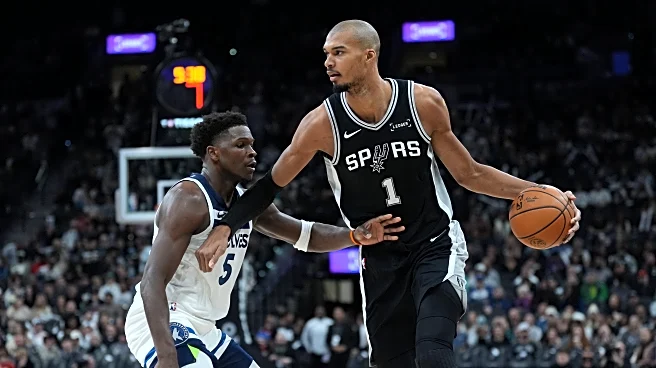 Edwards, Wembanyama enjoy another showdown between two of the West's best as Spurs top Timberwolves