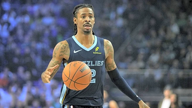 Grizzlies star Ja Morant says he's a very loyal guy and cites his tattoo of team logo