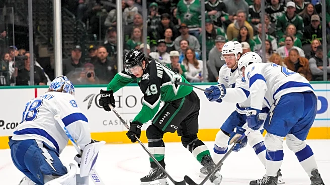 Hagel scores 6th winning goal, Vasilevskiy stops 19 shots to lead Lightning past Stars 4-1