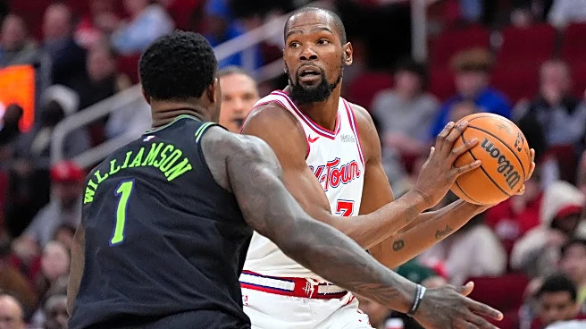 Durant passes Nowitzki for 6th place on NBA career scoring list as Rockets beat Pelicans 119-110