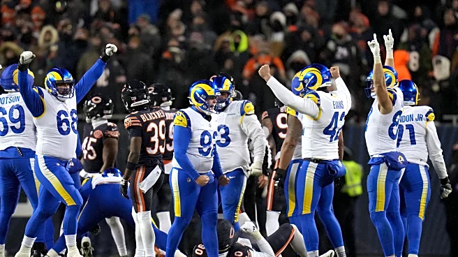 Rams shake off wild TD pass by Caleb Williams to force OT, beat Bears 20-17 to reach NFC title game