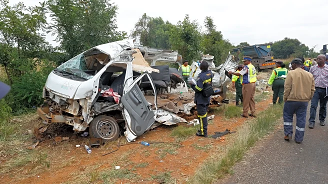 School bus crash in South Africa kills at least 13 children, police say