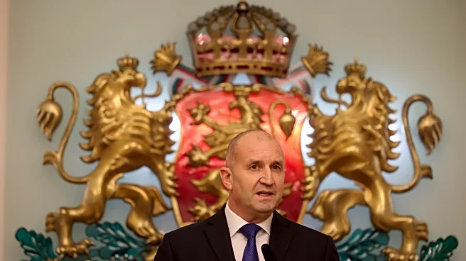 Bulgaria’s left-leaning president Rumen Radev says he is stepping down