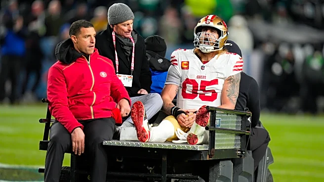 George Kittle's Achilles tendon injury deemed 'best-case scenario' by doctors
