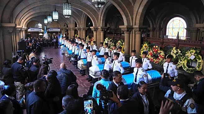 Death toll rises to 10 in gangsters' attacks on Guatemalan police as state of emergency is declared