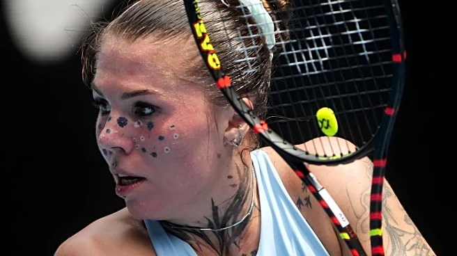 T-shirt for Ukraine: a player's heartfelt tribute to her country and her dad at the Australian Open