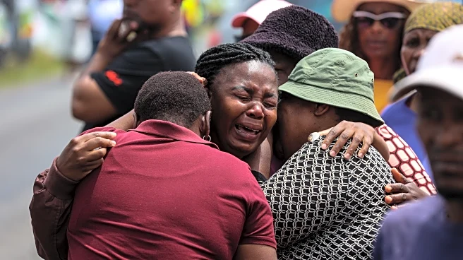 South African authorities revise death toll in school bus crash to 12 as driver is arrested