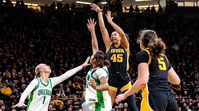 AP women's basketball player of the week is No. 10 Iowa's Hannah Stuelke