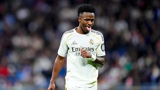 More boos for Vinícius in Real Madrid's Champions League match against Monaco at the Bernabeu