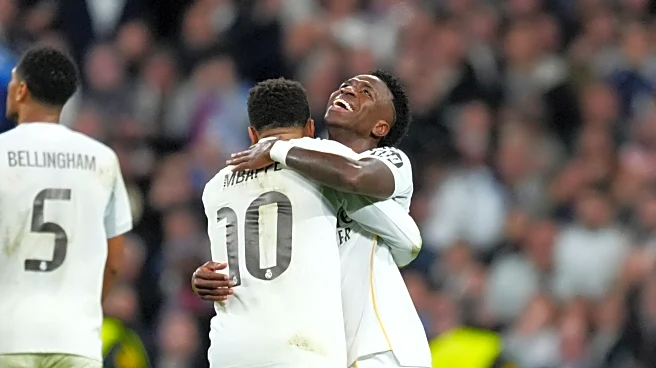 Vinícius wins over fans with 3 assists and a goal in Real Madrid's 6-1 rout of Monaco