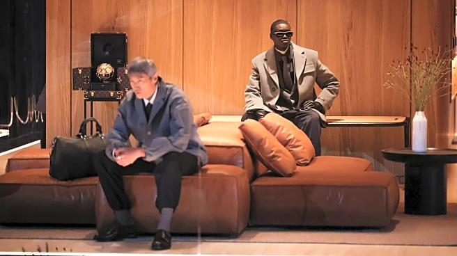 Pharrell opens Vuitton’s monogram anniversary year with cinematic menswear show